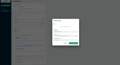 Dokument erstellen mit Passwort, Ablaufdatum und Downloadlimit